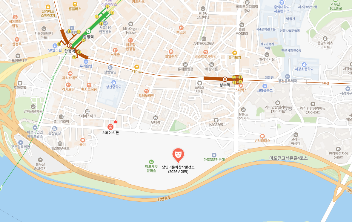 당인리화력발전소 위치